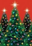 Christmas Tree Scene Setter Room Roll