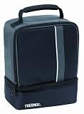 from Thermos Thermos Cool Fresh Dual Compartment Lunch Bag, Black Model 185400