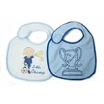 Bavoirs � motif football pour b�b� ga...