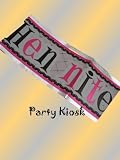 Hen Nite Here Metallic Party Banner for Hen Night - 12 ft long
