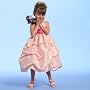 Little Girls Special Occasion Dress PINK FUCHSIA Sash Flower Girl BLOSSOM 2T-12