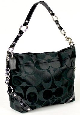 Authentic Coach Khaki Carly Signature Bag F15250