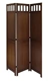 Wood Folding Screen, Room Divider, Partition, Stand
