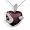Goldmaid Damen-Collier Herz 925 Sterlingsilber 1 turmalinfarbener 48 weisse Zirkonia Fa C4306S