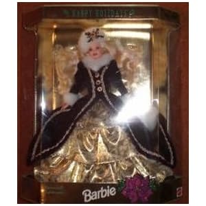 1996 Happy Holidays Barbie by 