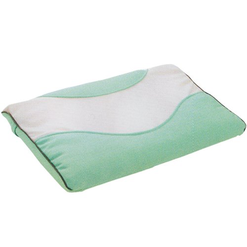 【SUYA-LAB】 日本製 ≪Comfort365シリーズ≫ ムアツ枕 （やや硬め） 58×36×3～4.5cm カラー：グリーン（501） 昭和西川リビングコレクションS&S 【受注発注商品】