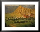 Wall Mural of Tashilumpo, Tibet Framed Art Poster Print by Vassi Koutsaftis, 31x25 Wall Mural of Tashilumpo, Tibet Framed Art Poster Print by Vassi Koutsaftis, 31x25