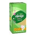 Always Ultra Thin Fresh Overnight with Wings, 24-Count Packages (Pack of 2)