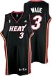 Dwayne Wade Jersey - Miami Heat # 3 Dwayne Wade Swingman Road Jersey