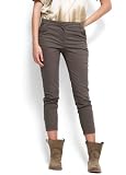 Mango Womens Slim-fit Chino Trousers