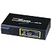 2-Way SVGA VGA Splitter Amplifier Multiplier 400 MHz - Black