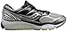 Saucony Men's Hurricane ISO Running Shoe, Silver/Black/Citron,11.5 M US