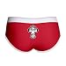 Artsmith, Inc. Women's Boy Brief Underwear Jesus Christ in Cross - Red/White, Medium