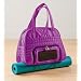 Gaiam Everything Fits Eco-Friendly Recycled Gym Bag (Bright Violet)