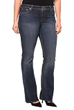 Torrid Plus Size Source of Wisdom - Slim Isabella Virtual Stretch Bootleg Jean (Short)