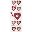 Martha Stewart Crafts Glitter Heart And Key Stickers
