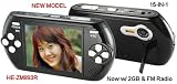 ZOpid 15-in-1 Portable Media Player w/3.0 LCD Display, 2GB (HE-ZM883R)