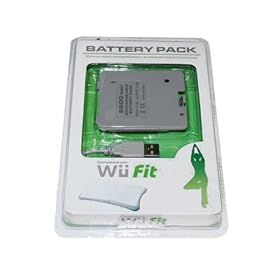 Pega - Pack Batterie De Rechange 2800 Ma Pour Wii Fit / Balance Board Avec Cable De Charge Usb