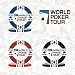 Trademark 10-WP-50 50 World Poker TourT 11.5g Clay-Filled Poker Chips