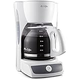 Mr. Coffee CG12 12-Cup Switch Coffeemaker, White
