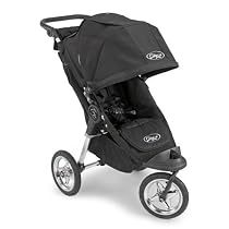 Baby Jogger City Elite Single Stroller - Black/Black
