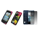 EMPIRE Paint Splatter Design Hard Case Cover + Screen Protector for Sprint  ....