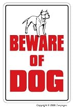 BEWARE OF DOG ~Sign~ dog pet parking pit bull signs