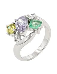 Bejeweled Cluster Cocktail Ring