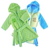 Duetbaby - Wunderschöner Kinderbademantel mit Kapuze