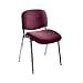 Safco Products - Visit Upholstered Stacking Chairs (Qty.2) - 7400BG - Color: Burgundy - Dimensions: 22"w x 23 1/2"d x 31 1/2"h - Material: Steel (frame);Polyurethane (seat/back) - Upholstered stack chair provides practical solutions wherever people gather. Sturdy elliptical tube frames in Chrome. Floor glides are included. Chairs measures 30"W x 30"D x 32"H overall. Stack up to 7 high. Available i