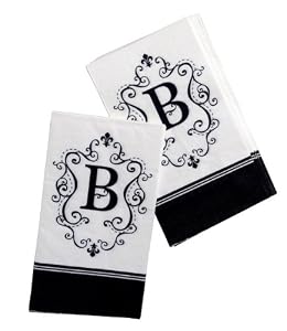 Monogram Paper Napkin - B