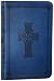 ESV Compact Bible, TruTone, Royal Blue, Celtic Cross Design, Red Letter Text