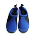 Easy USA - Womens Aqua Water Shoe, Black, Royal