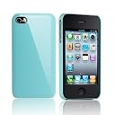 【essential tpe】iPhone4S用ハードケース iro case TURQUOISE BLUE イロケース アイフォン 4S 専用ケース ターコイズ ブルー【保護シート＆クロス付属】