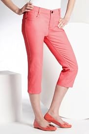 Cotton Rich Cropped Denim Jeans [T54-5204-S]
