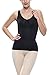 Khaya Women's Super soft Camisole Seamless Shapewear Basic Tank Top, Black, Medium