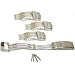 4 12mm Steel Deployment Tri Fold Watch Buckle