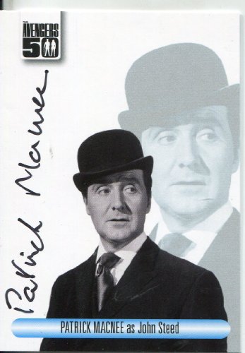 The Avengers 50th Anniversary Trading Cards Autograph Card Patrick Macnee-image