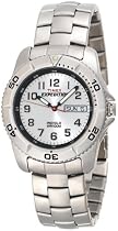 Timex Men's Expedition Silver-Tone Stainless Steel Bracelet Watch #T46601