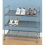Neu Home Devant 3 Tier Mesh Shoe Rack