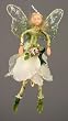 White Flower Garden Fairy Fairy 6" Ornament