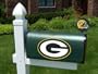 GREEN BAY PACKERS NFL Football MAILBOX Mail Box COVER & FLAG SET - New