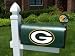 GREEN BAY PACKERS NFL Football MAILBOX Mail Box COVER & FLAG SET - New