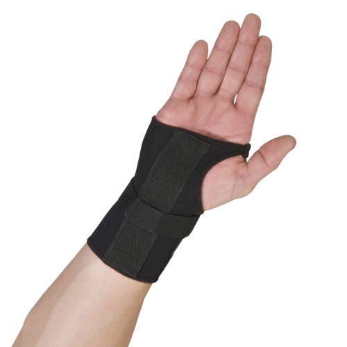 Thermoskin Wrist Brace, Hand Brace, Carpal Tunnel Brace with Dorsal Stay, Black, Right, Large 39.80