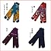 [Vigo Socks] Flip Flop Socks 3 Pairs Set, Sandal Tabi Socks (Men 4-10, Women 5-10.5, Crest- blue)