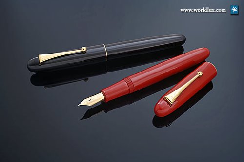 Namiki Yukari Royale Vermilion Fountain Pen-Medium