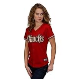 Arizona Diamondbacks Women's Replica Jersey by Majestic Athletic - Brick XX Large