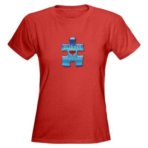 Autism Awareness (B) Women's Dark T-Shirt