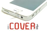 Produkt-Bild: ORIGINAL iCoverIt iPhone 4/4S - Dock - St&ouml;psel & Headset&ouml;ffnungsschutz mit Sim-Karten Nadel - TRANSPARENT