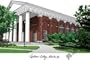 Spelman College Lithograph 14x10 Limited Edition Unframed Lithograph